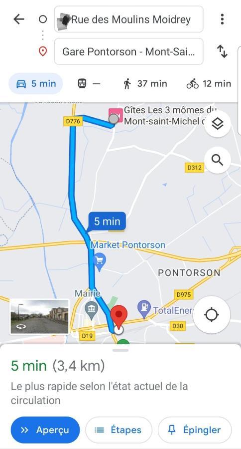 Moidrey Gite Lucian Mont-Saint-Michel מראה חיצוני תמונה